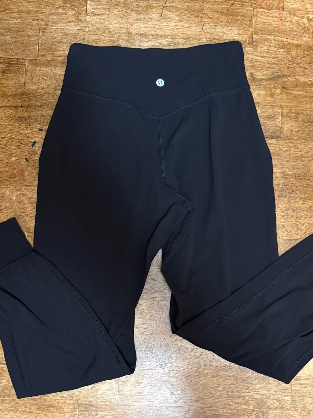 Lululemon Align Jogger 28" Black Nulu Square Front Pocket Size 4